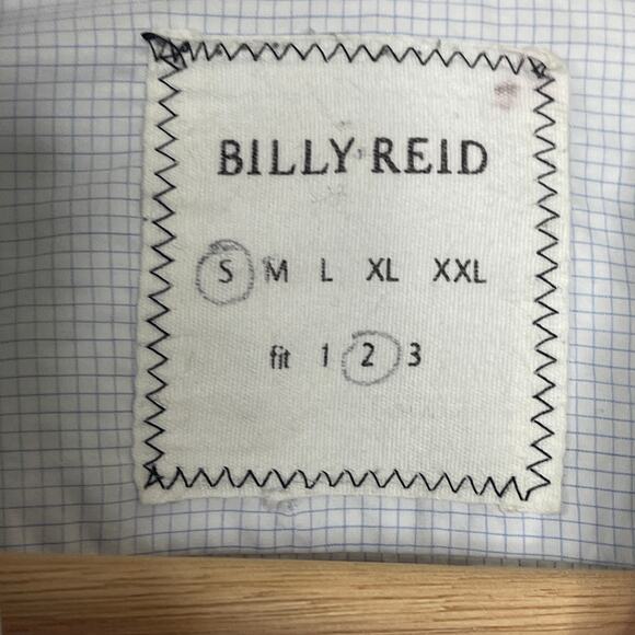 BILLY REID BUTTON DOWN‎ LONG SLEEVE  MEN'S SHIRT SIZE S - Picture 6 of 6
